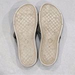 Spenco Orthotic Thong Sandals in Grey Shimmer Cheetah Print 9.5 Gray Photo 12