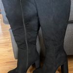 Just Fab Emmaline Platform Boots Black Photo 1