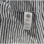 Athleta Stripe Breezy Crossback Tee Black White Striped XL Modal Poly Blend Photo 5