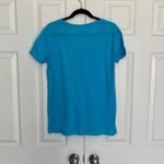 PINK - Victoria's Secret PINK Victoria’s Secret Blue Boyfriend Tee Small Photo 9