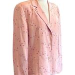Alice + Olivia Pink Floral Lightweight Summer/Spring Blazer Jacket Boho Cottagecore Style Photo 4