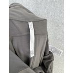 Lole  Women's leggings Grey White Ankle Strap size Large Pull On Mesh High Waist Photo 4