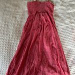 Boutique Red Button Down Red Dress Size XS Photo 2