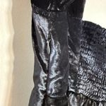 Maeve Anthropologie Sweetheart Velvet Mini Dress Womens Small Black Holiday NWOT Photo 15