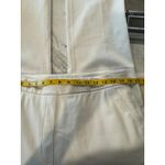 Spanx  Stretch Cotton Ankle Pants Women’s Large White Pull-On Slim Straight Photo 3