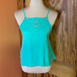O'Neill O’Neill Green Feminine Lace Trimmed Tank Top Photo 9