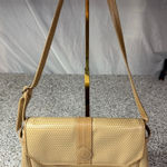 Liz Claiborne  Vintage Cream Crossbody Bag Textured Chic Women's Purse​ Photo 0