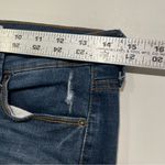 Mudd  FLX Stretch Skinny Jeans Juniors Size 7/28W Distressed Blue Dark Wash Women Photo 7