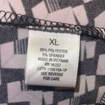 Roz & Ali  Elegant Black and red patterned blouse top tank woman’s size XL Photo 6