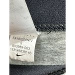 Nike Gray Future Logo Cropped Mid Rise Leggings Cotton Womens Size Small Photo 5