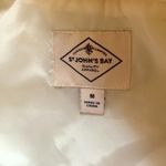 st. john's bay St.John’s Bay|| Cream (winter white) quilted vest with gold accents. Photo 5