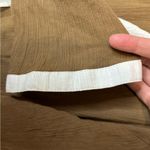 Athleta Women’s Size Medium Light brown with white trim shift dress/cover up Photo 9