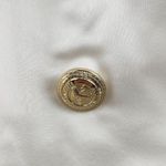 Retrofête Retrofete Saige Double Breasted Blazer in Ivory Size XXL NWT Satin Gold Button Photo 5