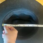 Black 100% Wool Felt Cowboy Rancher Hat Photo 8