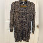 Anthropologie  AKEMI + KIN chunky knit shimmer cardigan Photo 1
