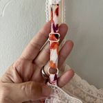 Torrid  Sz XL Gauze Crochet Neck Tank Top Blouse Pullover Straps Floral Loose Fit Photo 4