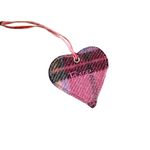 Ness Tartan Wool Clutch Bag Kiss Lock Plaid Purse 12.5x6 Women’s Vintage Style‎ Pink Photo 5