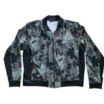 Skechers Floral Camo Bomber Jacket Women Size XL Lightweight Full Zip Gym Travel Photo 4