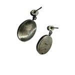 sterling silver turquoise and yellow topaz earrings Blue Photo 8