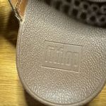 FitFlop  Women's Carmel Toe-Post Suede Dress Sandal 9 Photo 4