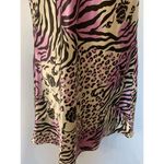 Whispers Animal and Floral Print Chemise Purple Photo 2