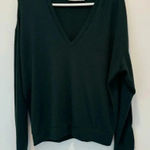 Wilfred Free  Shirt Womens XXS  Green V Neck Pullover Sweater Tee Classic Photo 0