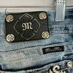 Miss Me Jeans Mid Rise Bootcut Embellished Back Pockets Cropped Womens Sz 30 Photo 10