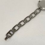 Côte d’Azur women watch silver tone 25mm round case quartz analog link running Photo 6