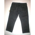 Big star New NWT Evan Crop Womens Jeans 27 Dark Gray Black Skinny 26 X 19.5 Capr Photo 1