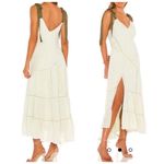 New! Cinq A Sept Claire Midi Dress in Meadow Size 4 $595 Green Photo 11