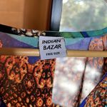 Indian Bazaar Vintage Peacock Jeweled Kaftan Free Size Blue Size undefined Photo 4