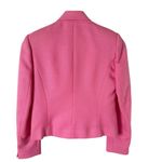 Suits Galore Vintage Pink Cropped Blazer Double‎ Breasted Button Front, Size 4 Photo 8