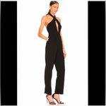 Revolve NBD Niccola halter twist neck Jumpsuit in Black Photo 2