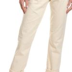 AG Adriano Goldschmied Ex-Boyfriend Slim Jeans 1 Year Ecru Dunes Cream Beige 29 Photo 0