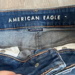 American Eagle  Super Stretch Distressed High Waisted Denim Mini Skirt  4 Short Photo 4