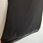 Heart soul EUC  Black Sheath Dress With White Bow Back Size XL Photo 3