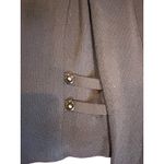 St. John Collection Black Military Knit Collared Sweater Jacket Women's Size 2 Photo 8