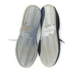 GREATS Brooklyn Brand Italian Leather Silver Sneakers Size 9 Photo 3