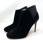 Jimmy Choo  black suede heel booties, made in Italy, 39.5 Photo 0