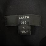 J.Crew  365 V-neck MIDI Slip Dress in Black Size 4 Photo 5