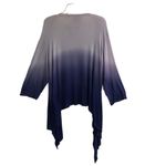 Avenue  purple ombre light weight open waterfall cardigan 18/20 Photo 1