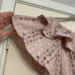 Pink Blush Off The Shoulder Ruffled Pink & Navy XL Blouse. 1886 Photo 2