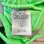 Wild Fable NWT - - Women’s Lime Green Bikini Top - Size Small. Photo 5