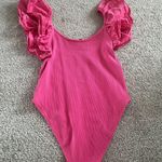 ZARA Poplin Pink Body Suit Photo 1