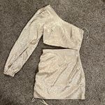 RUNAWAY THE LABEL Monrow Dress Champagne Photo 1