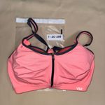 Victoria's Secret VSX Sport Pink Zip Front Sports Bra 34DD High Impact Photo 6