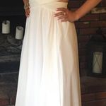 Lulus Long White Dress Photo 1