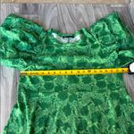ZARA  Emerald Floral Dress Photo 5