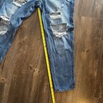 Hollister Juniors Size 11 Button Fly Blue Jeans Distressed Photo 8