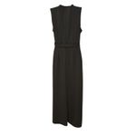 Shelby & Palmer  Black Sleeveless Wrap Wide Leg Jumpsuit‎ Women's Size 8 NWT Photo 1